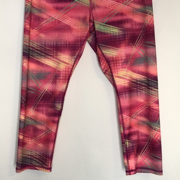 RBX Leggings Womens Multicolor Pants Athletic Work Out Lightweight Yoga Size L - Picture 4 of 8